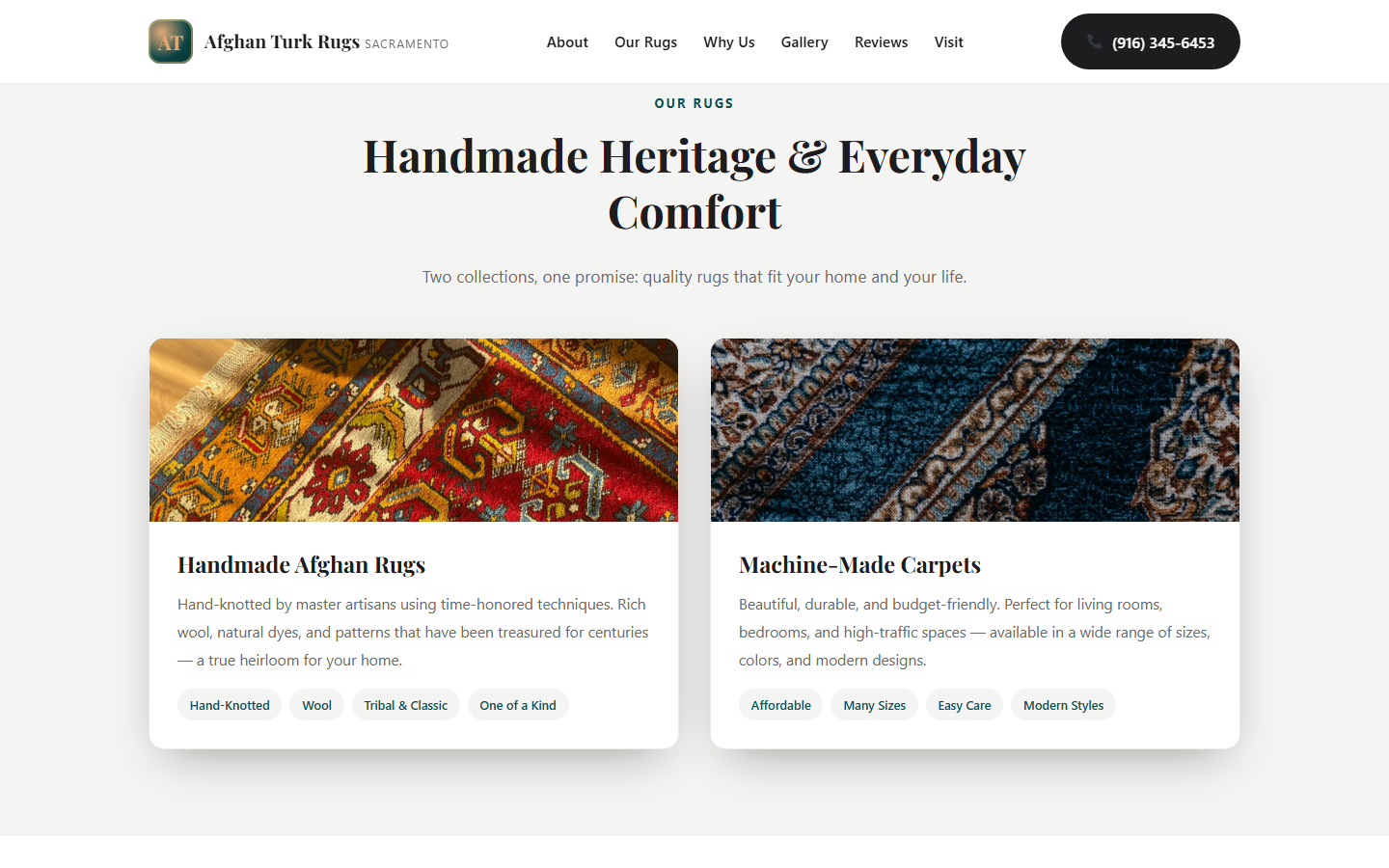 Afghan Turk Rugs — section 4
