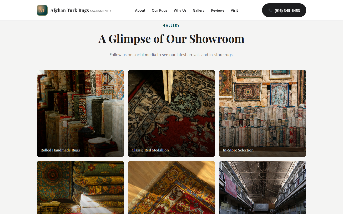 Afghan Turk Rugs — section 6
