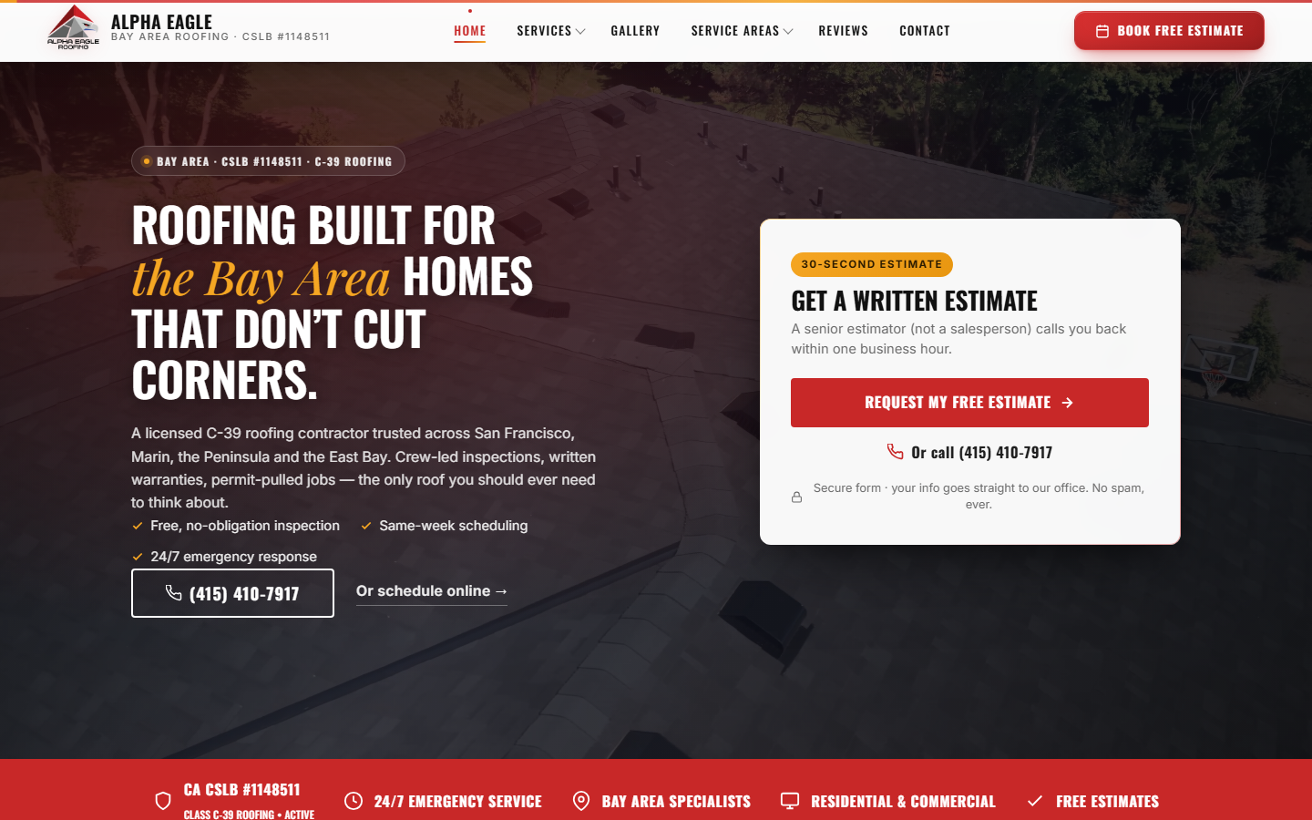 Alpha Eagle Roofing — section 2