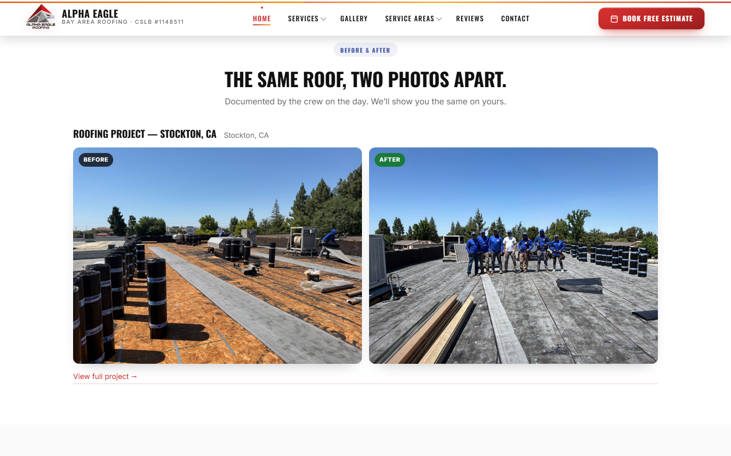 Alpha Eagle Roofing — section 4