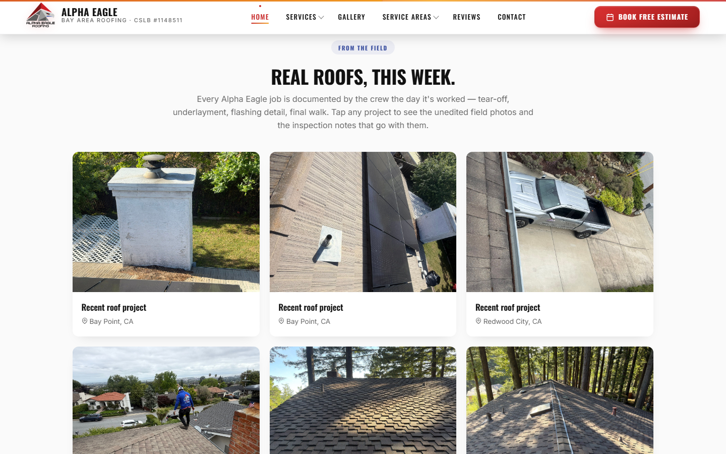 Alpha Eagle Roofing — section 5