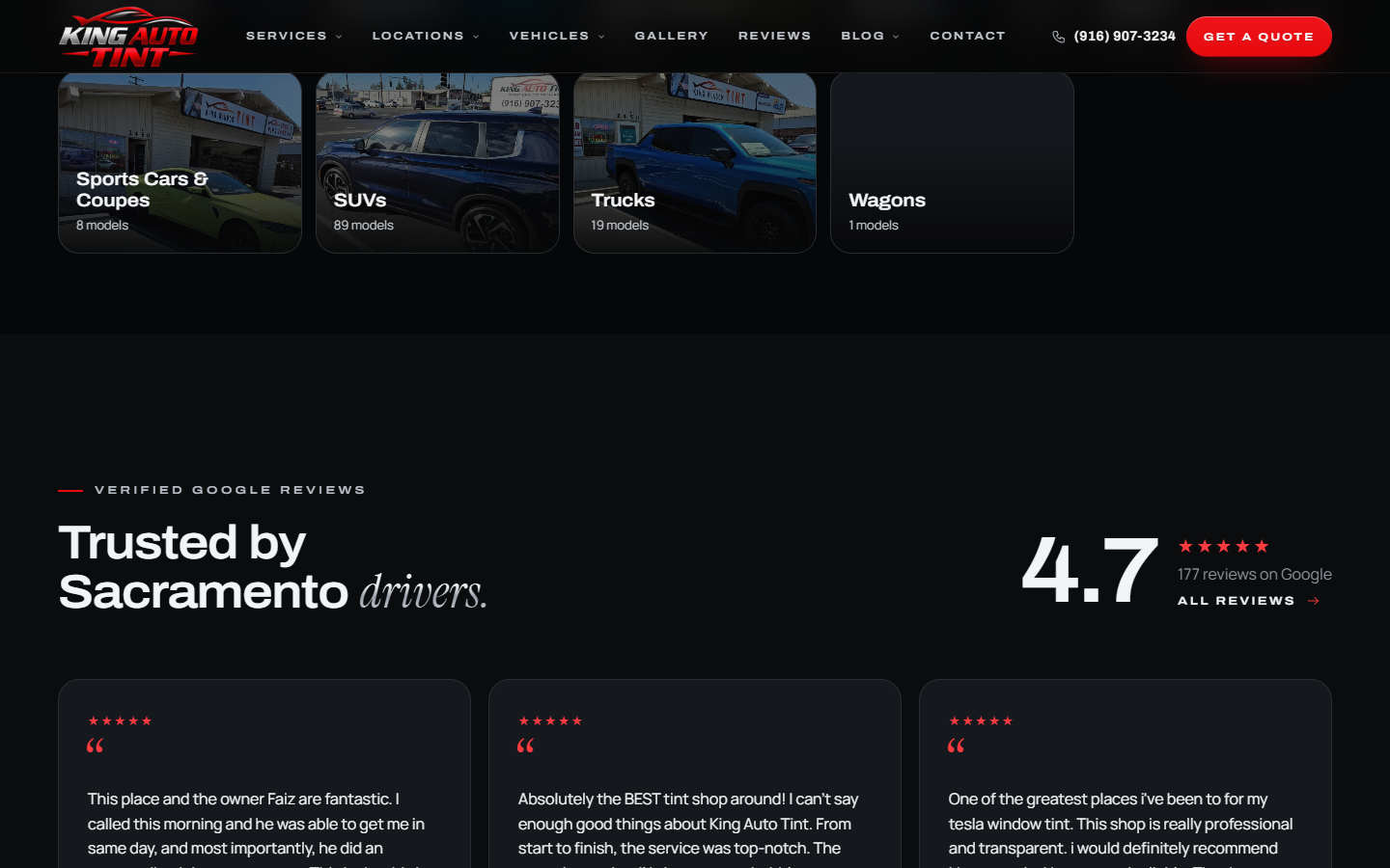 King Auto Tint — section 5