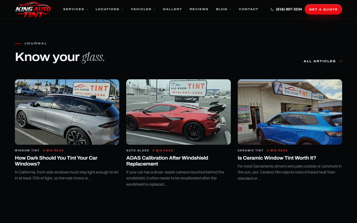 King Auto Tint — section 8