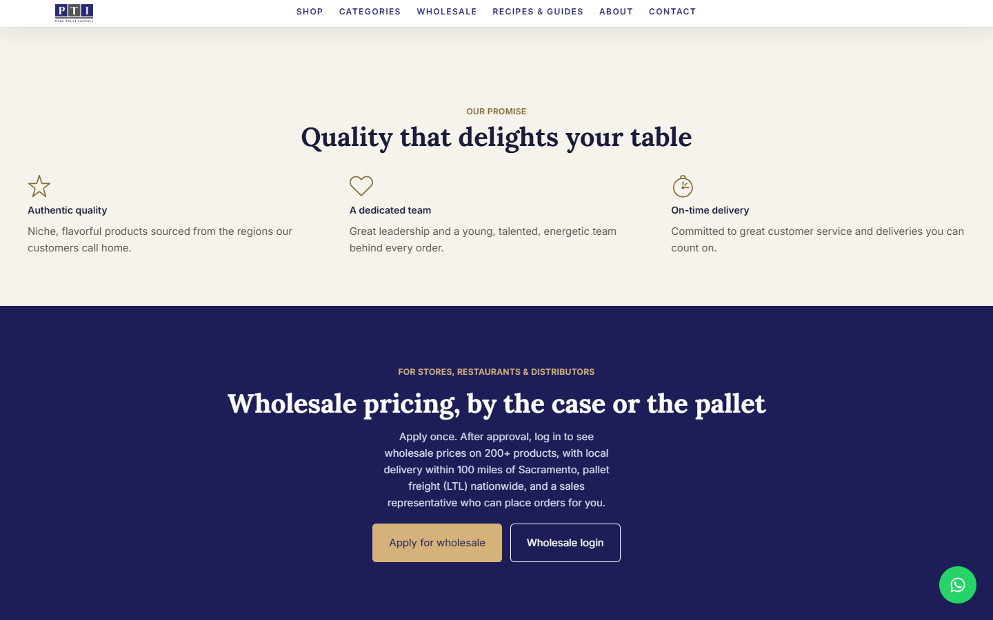 Pure Trust Imports — section 6