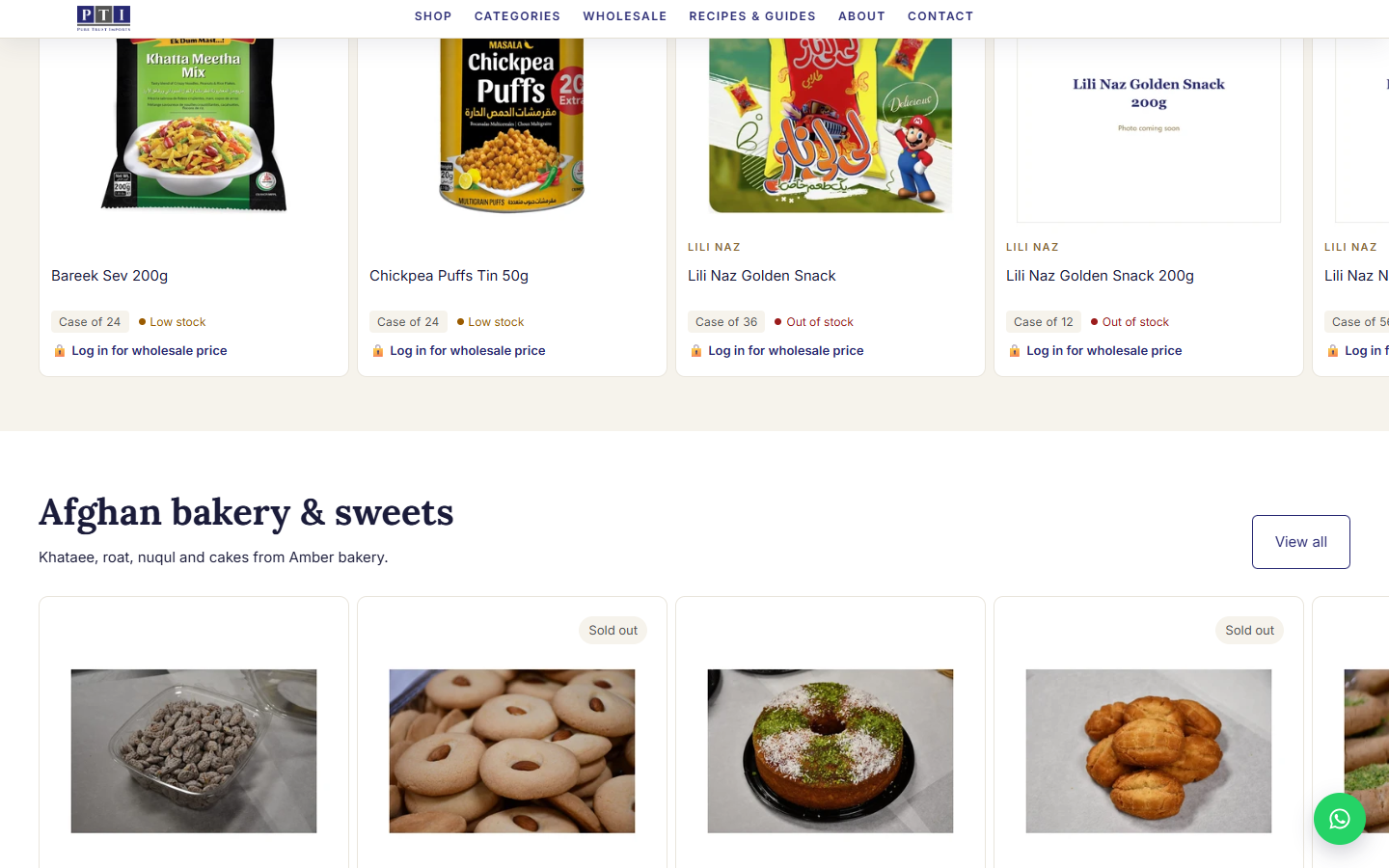 Pure Trust Imports — section 8