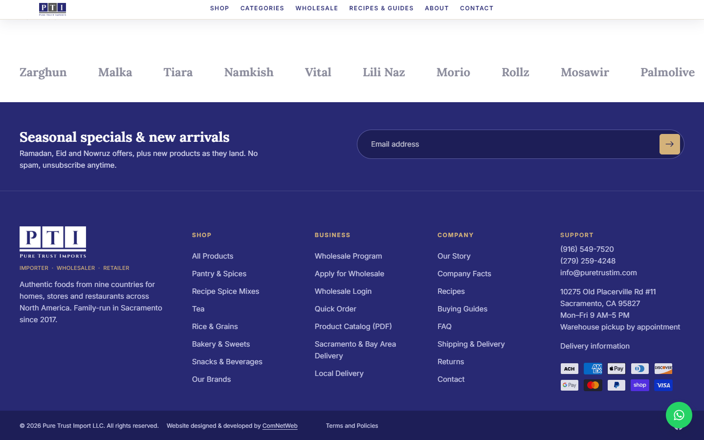 Pure Trust Imports — section 10