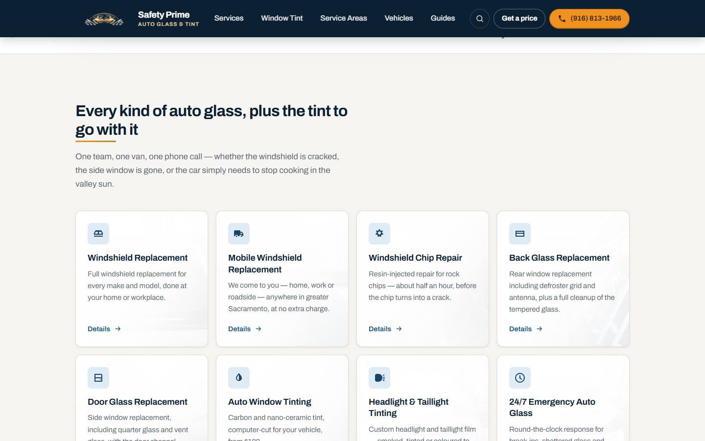 Safety Prime Auto Glass & Tint — section 2