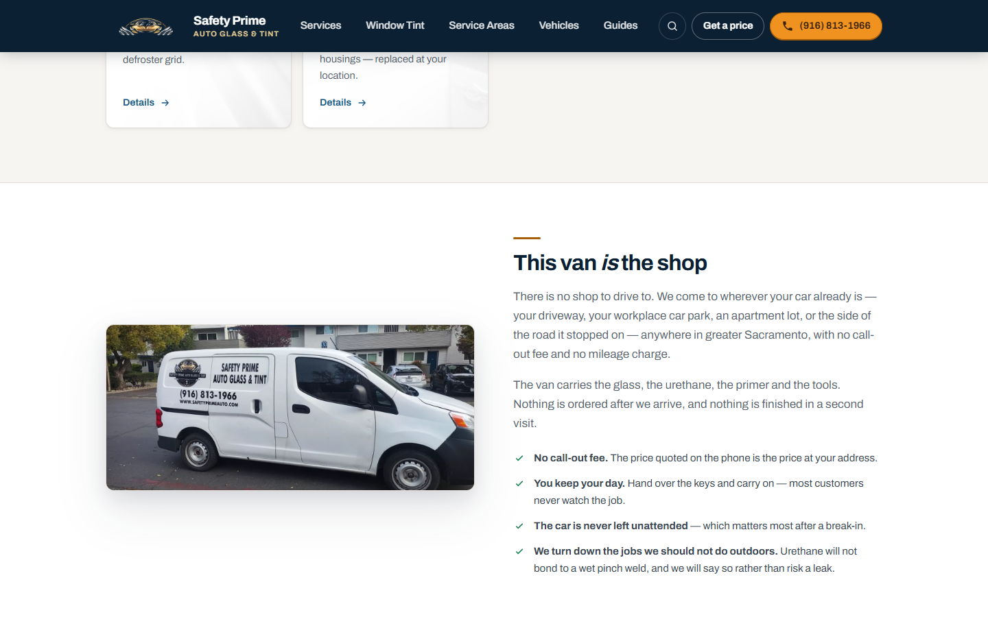 Safety Prime Auto Glass & Tint — section 3