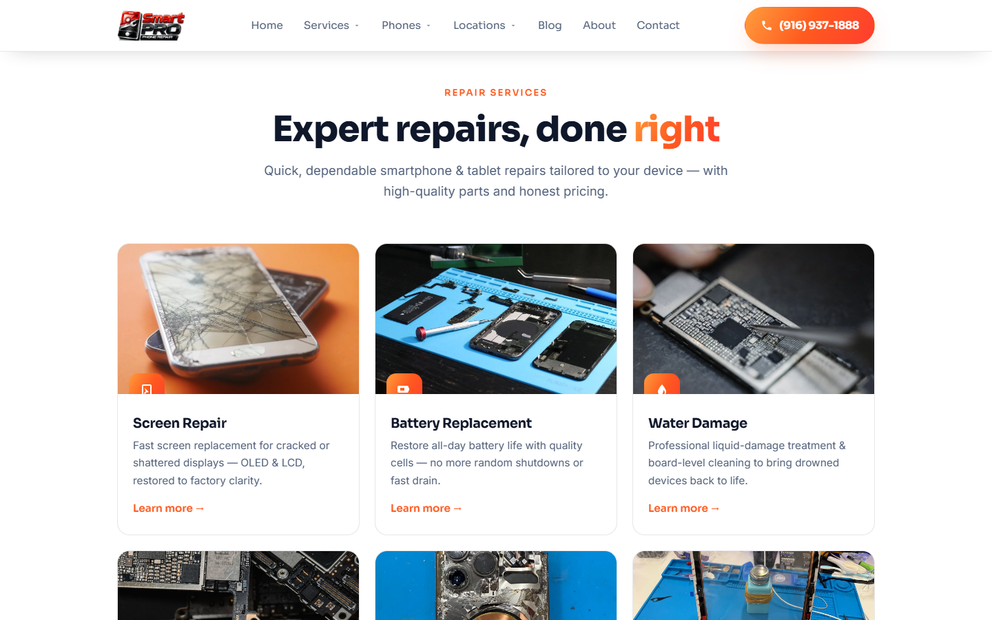 Smart Pro Phone Repair — section 2